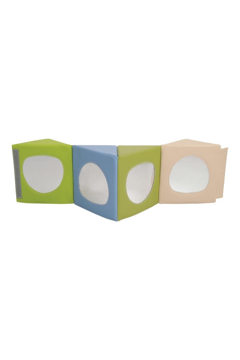 Tummy Time Reflection Cube, Alternate, color, Multicolored