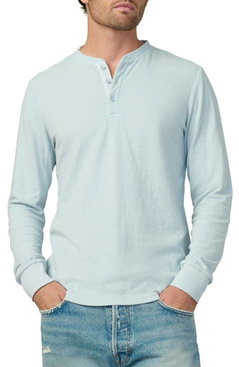 Double Face Thermal Henley Shirt