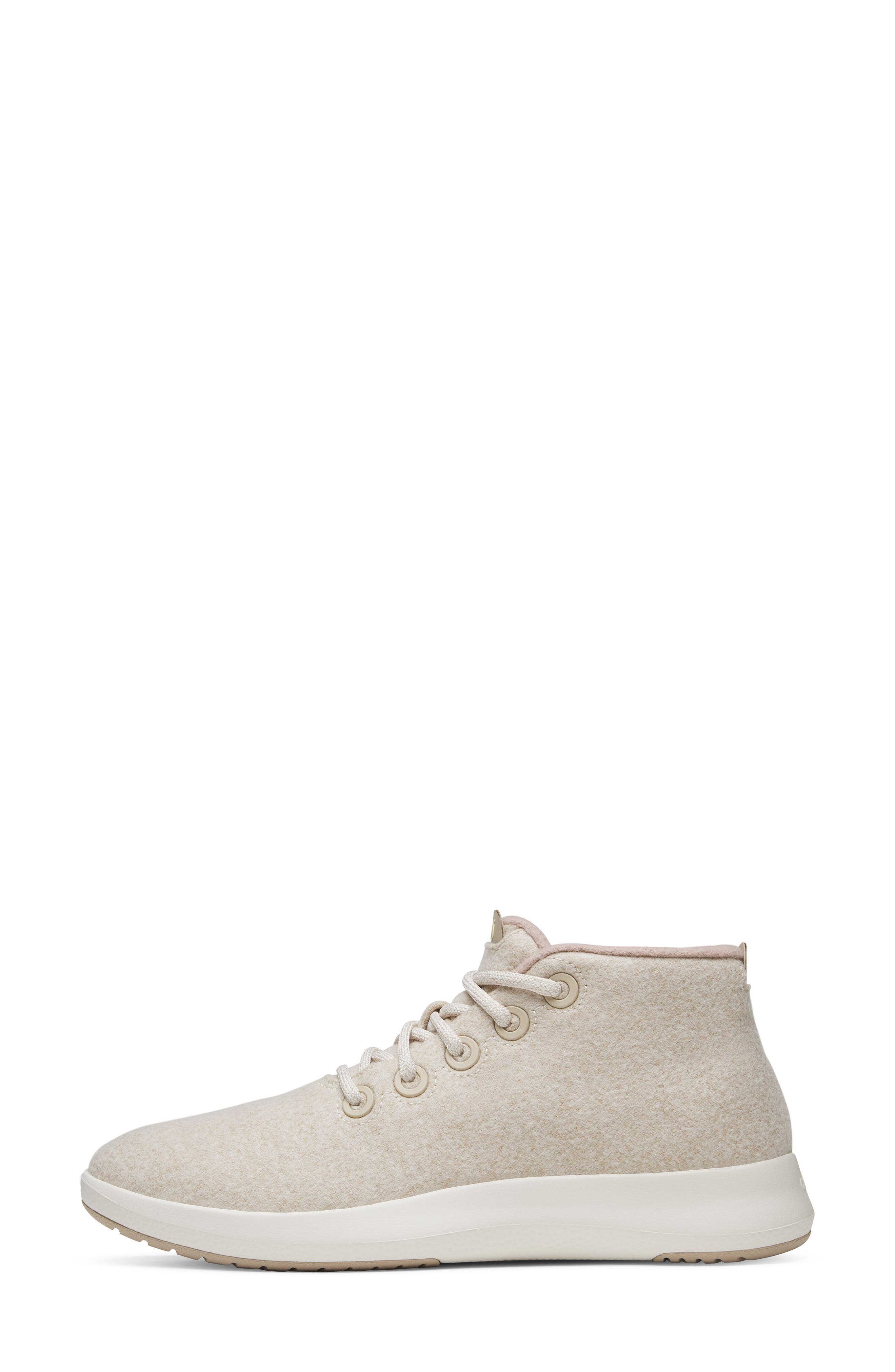Mizzle Wool Runner Up Sneaker, Alternate, color, STONY CREAM/ NATURAL WHITE