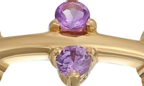 Bony Levy Semiprecious Stone Stacking Ring In Gold