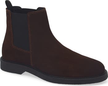 Classic Black Suede Chelsea Boots with Elastic‎ Gores and Rubber Sole Amazon.com | DECARSDZ Womens Black Chunky Platform Chelsea  main image 4