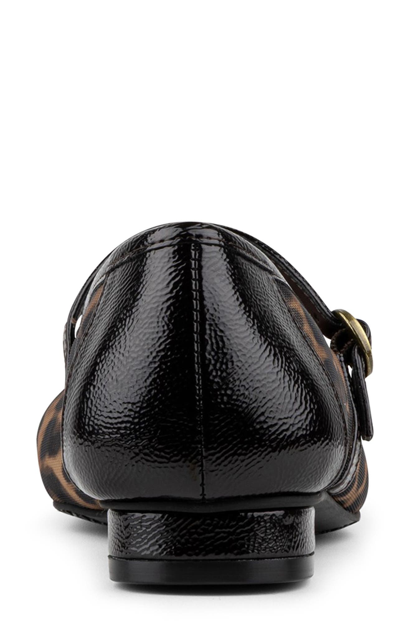 Donald Pliner Mary Jane Ballet Flat, Alternate, color, Natural/ Black