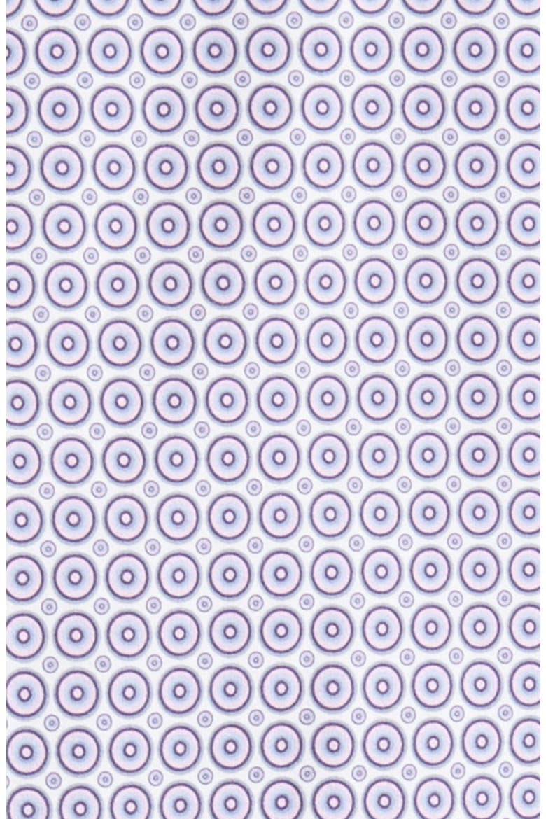 James OoohCotton® Geometric Print Stretch Cotton Button-Up Shirt, Alternate, color, LAVENDER