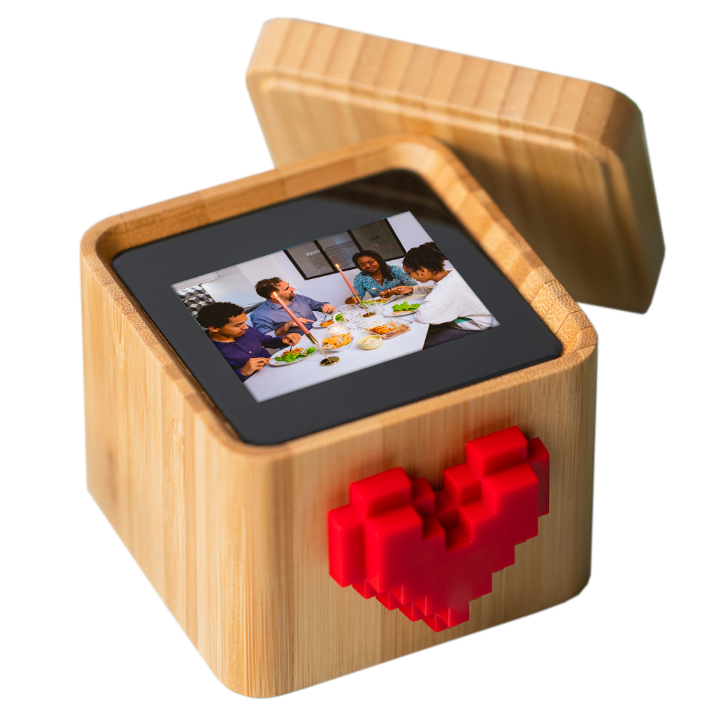Lovebox Photo Messenger In Brown