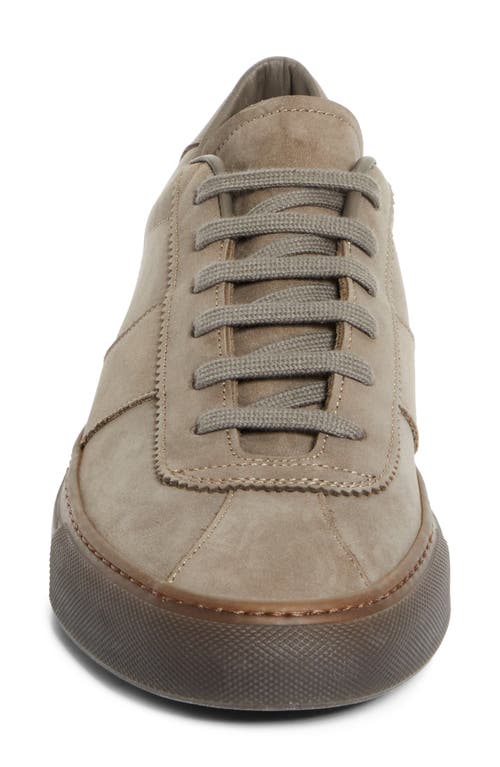 Common Projects Taupe Tennis Trainer Sneakers In 3810 Clay