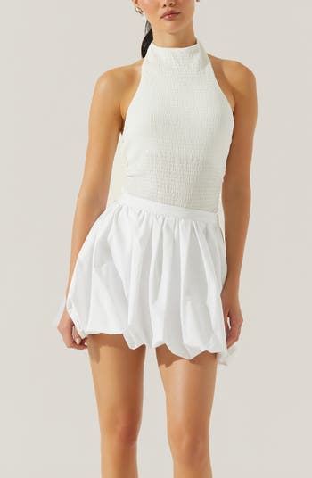 Gwyneth Smock Halter Top