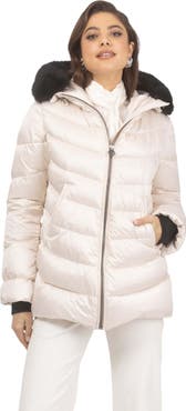 GORSKI Apres-Ski Jacket With Detachable Hood Trim