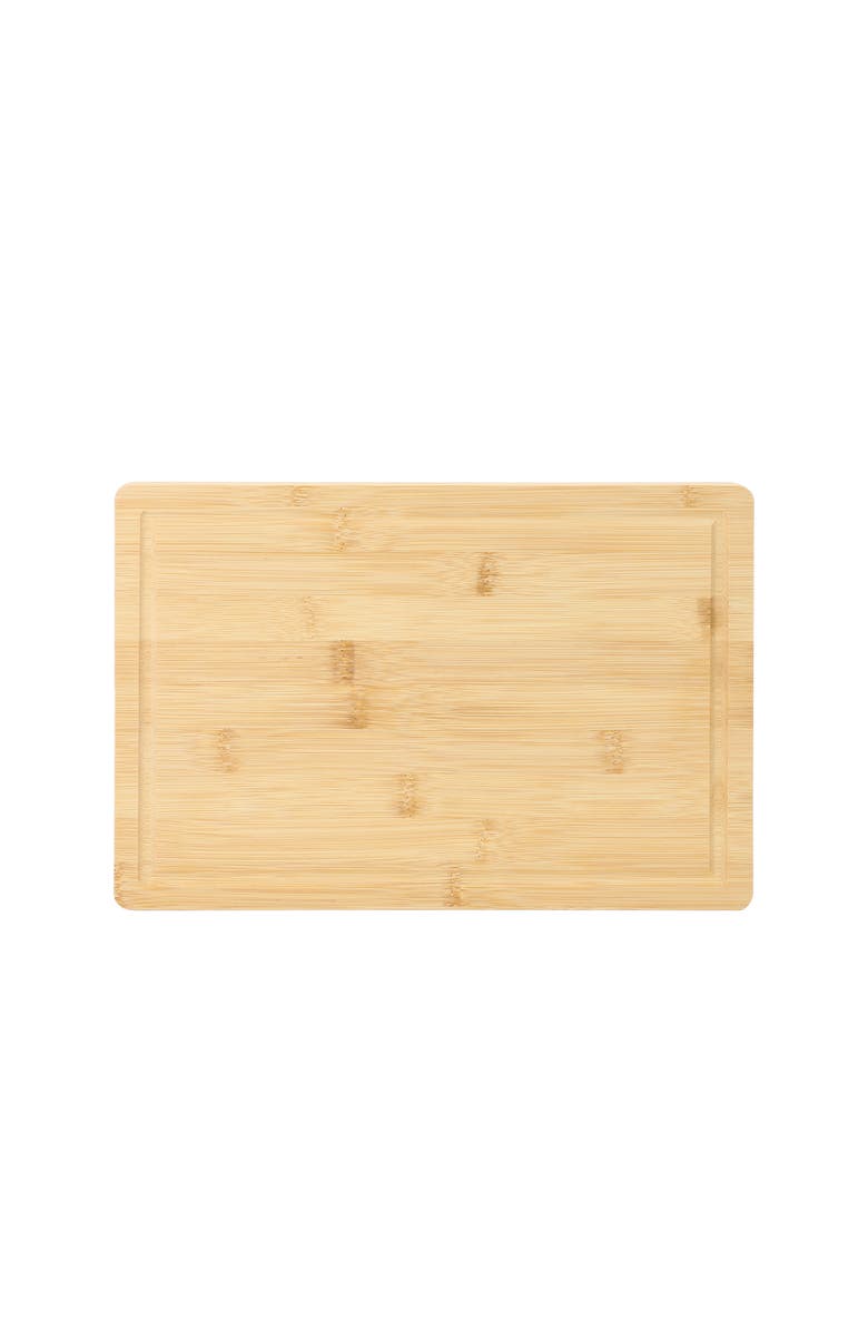 Megachef 3 Piece Wood Cutting, Prep and Serving Boards, Alternate, color, Bamboo