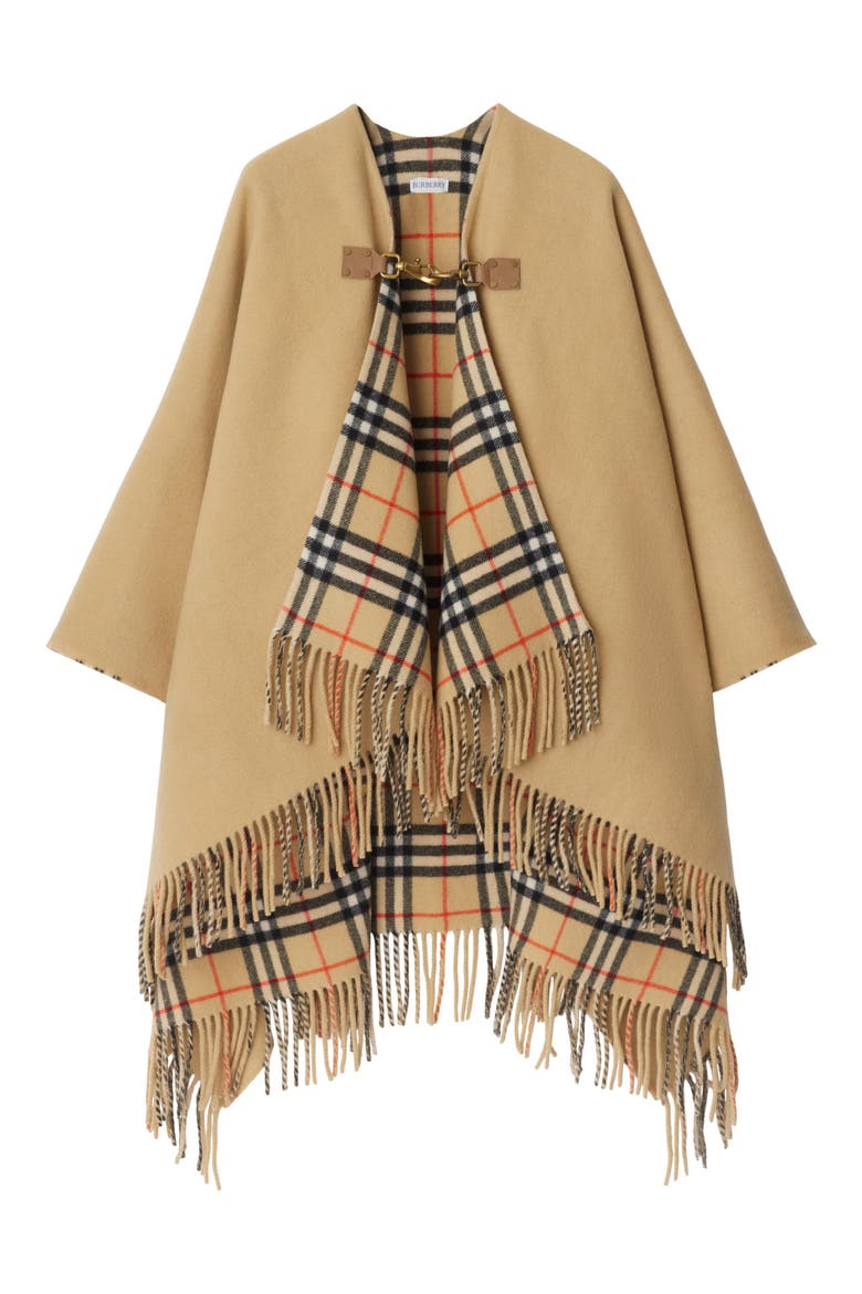 Marsh Wool Cape, Alternate, color, SAND