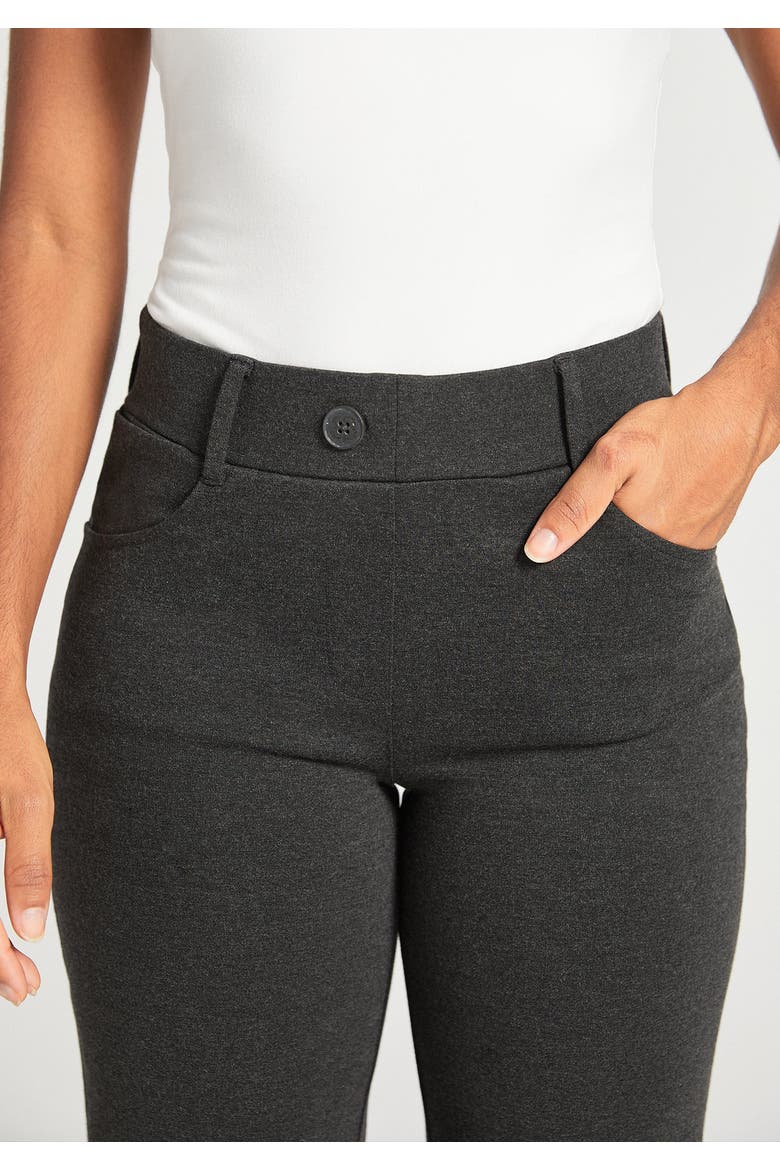 7 Pocket DPYP Dress Pant Yoga Pants Straight Leg, Alternate, color, Charcoal