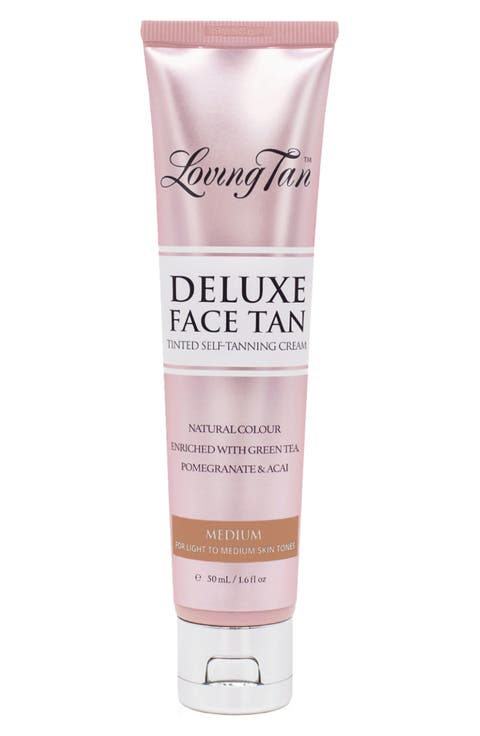 Deluxe Face Tan Tinted Self-Tanning Cream