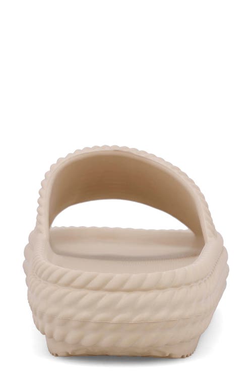 Mia Luvly Slide Sandal In Sand