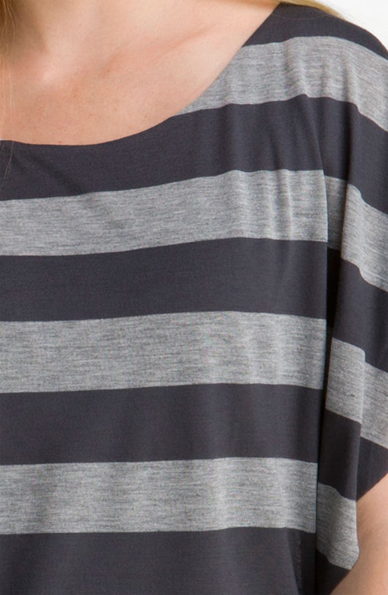 Olivia Moon Banded Hem Stripe Top, Alternate, color, 