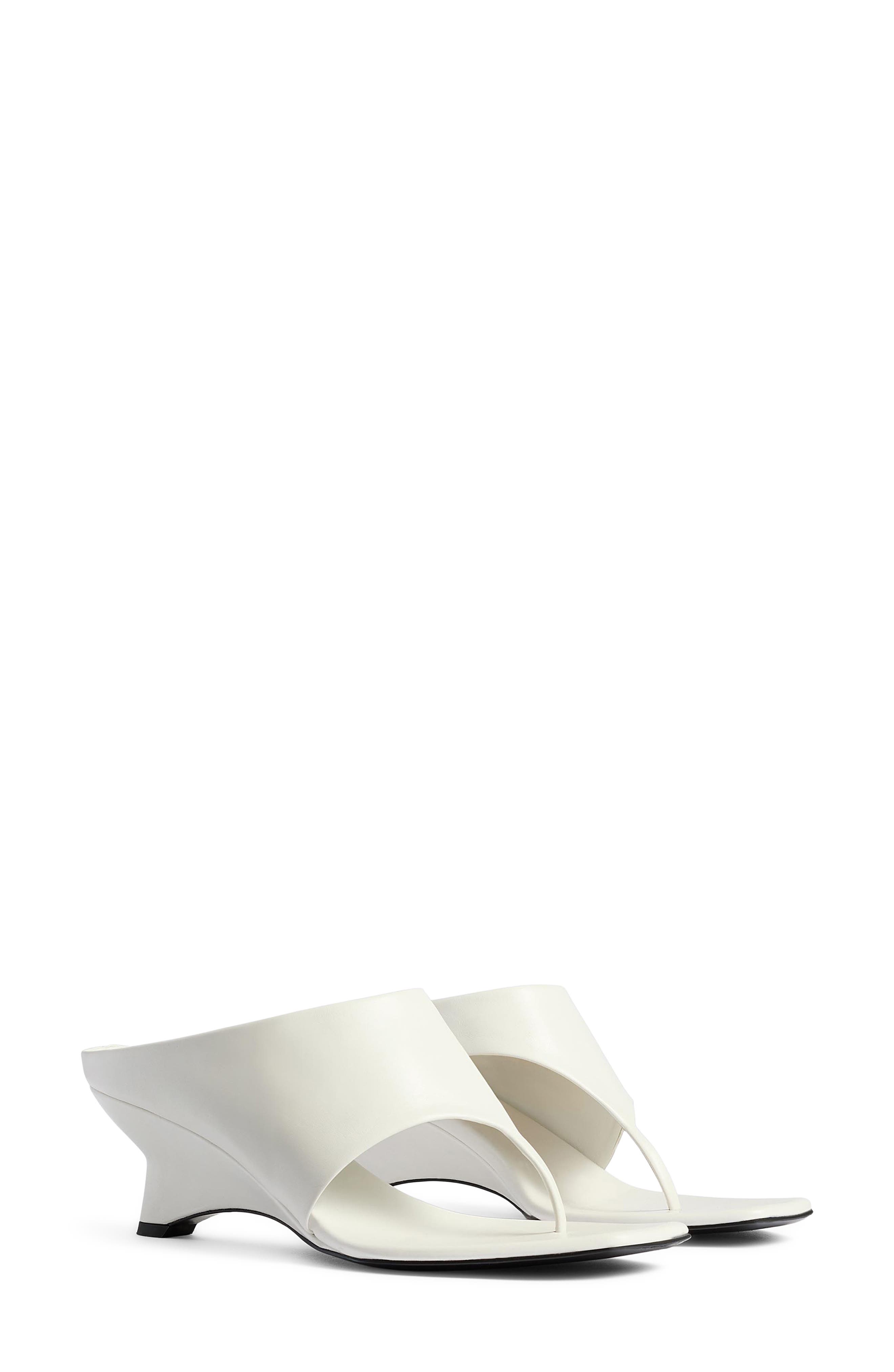 Khaite Marlow Sandal, Main, color, Chalk