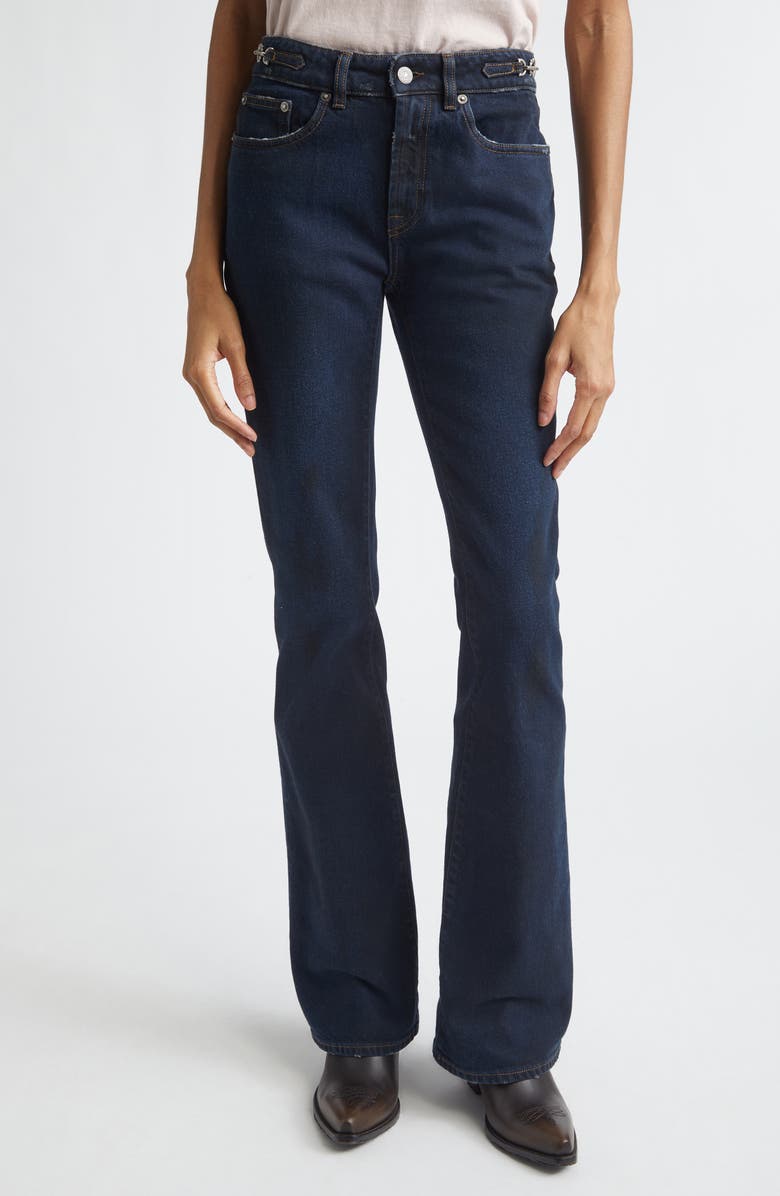 Golden Goose Journey Bootcut Jeans, Main, color, Blue