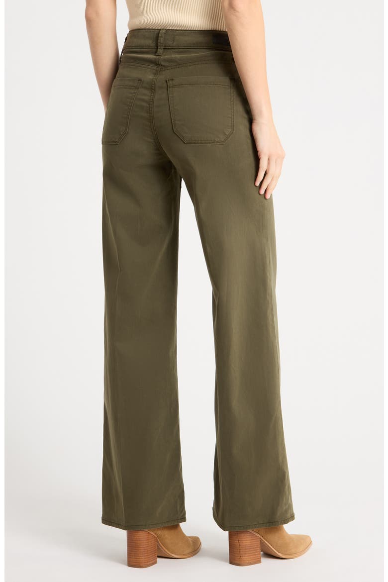 Kelsie High Waist Wide Leg Jeans, Alternate, color, GREEN MOSS