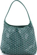 Pre-Owned Goyard Boheme Hobo Coated Canvas