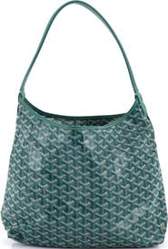 Pre-Owned Goyard Boheme Hobo Coated Canvas