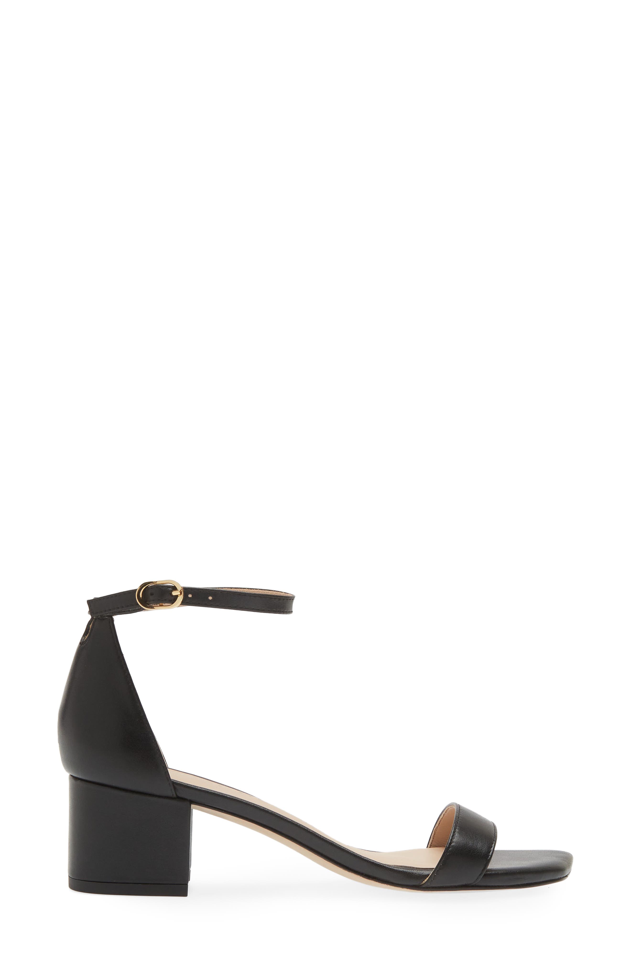 Stuart Weitzman Ankle Strap Sandal, Alternate, color, 