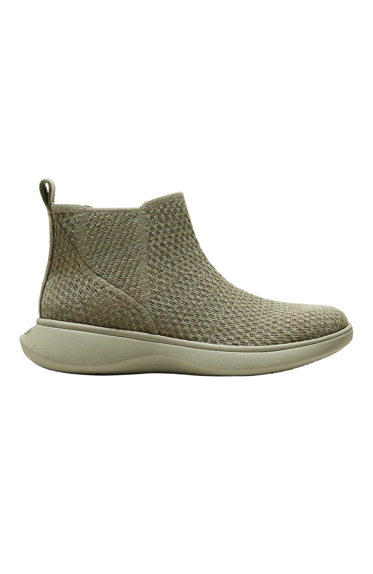 Round-Toe Slip-On Sneaker Boots, Alternate, color, Khaki