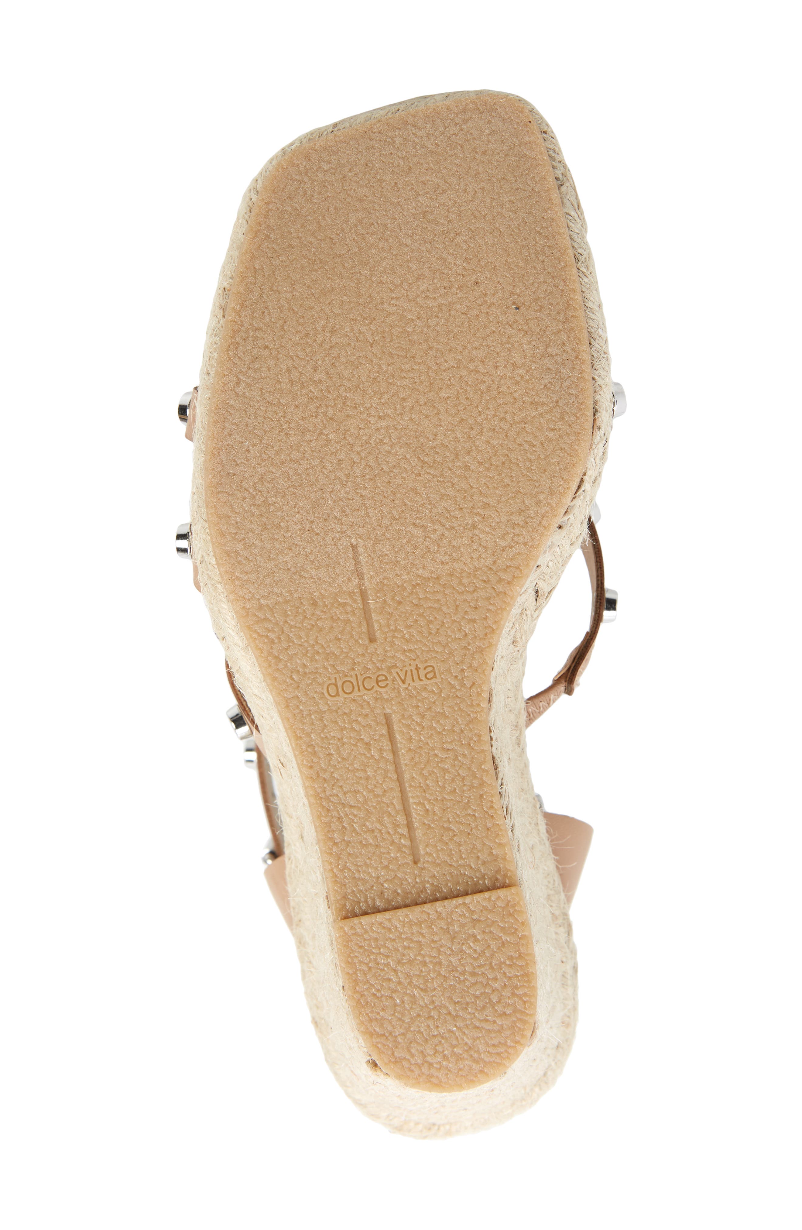 Mikah Espadrille Wedge Sandal, Alternate, color, BEIGE