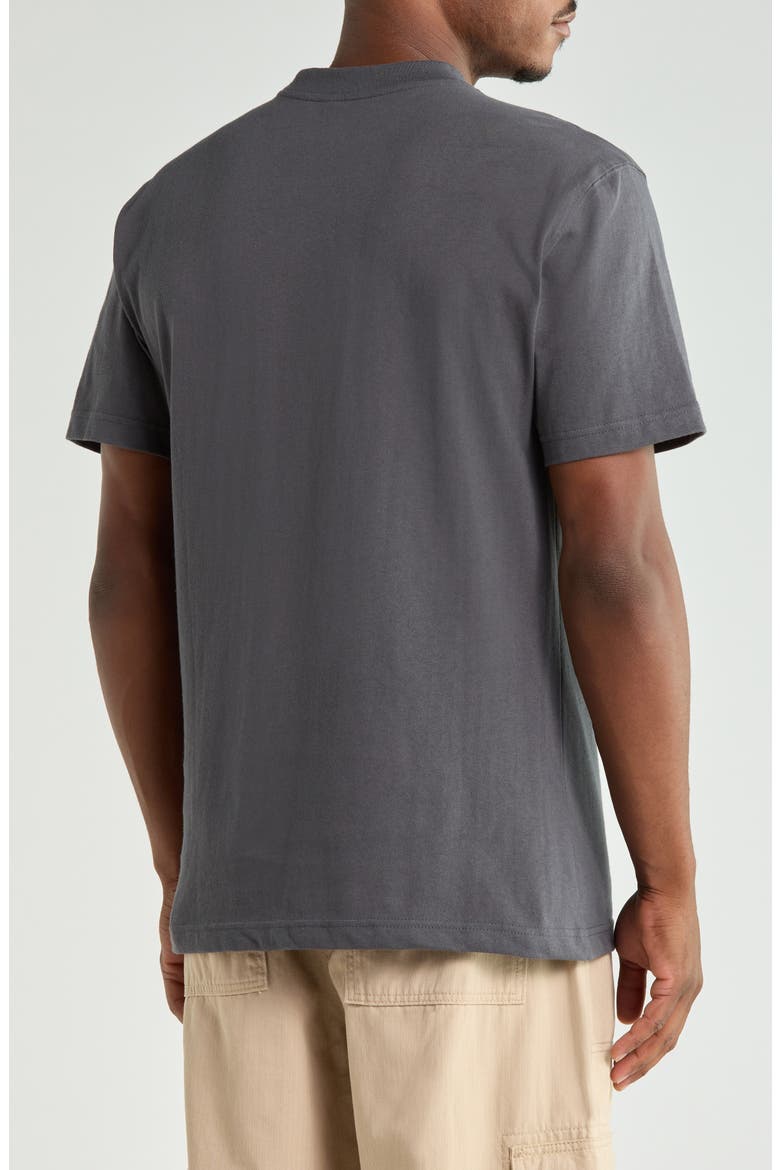 Heavyweight Henley T-Shirt, Alternate, color, CHARCOAL