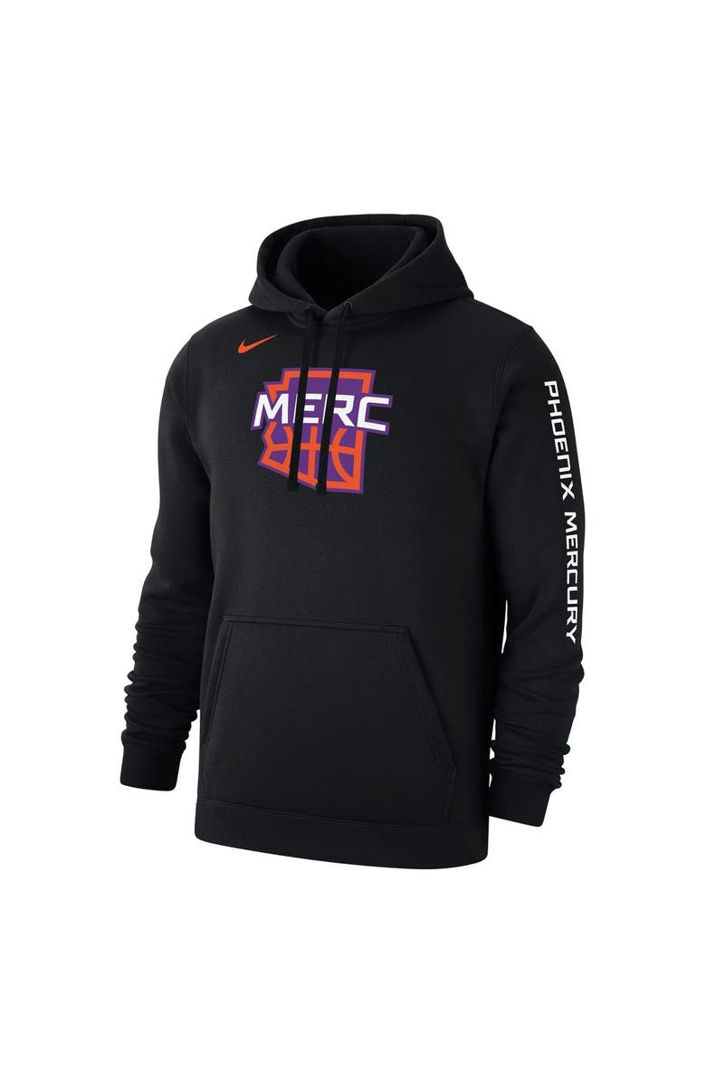 Nike Unisex Nike Black Phoenix Mercury Secondary Logo Hoodie, Main, color, Black