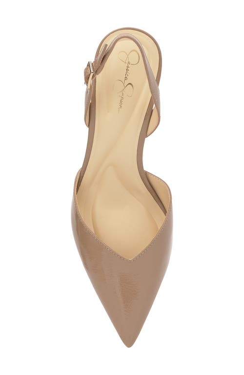 Jessica Simpson Fyvera Slingback Pump In Brown