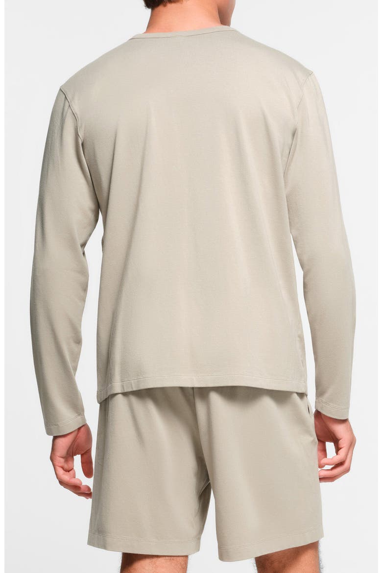Relaxed Long Sleeve Jersey T-Shirt, Alternate, color, SHALE