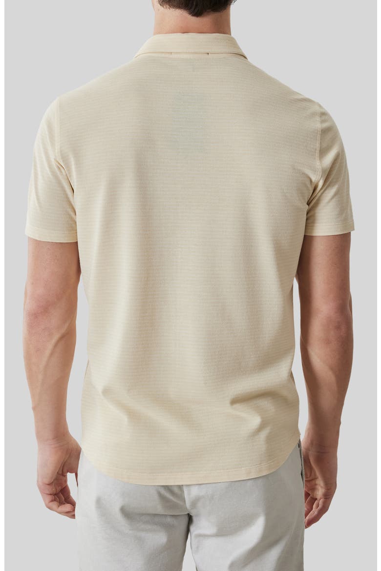 Irving Short Sleeve Sleeve Knit Button-Up Shirt, Alternate, color, SOFT YELLOW