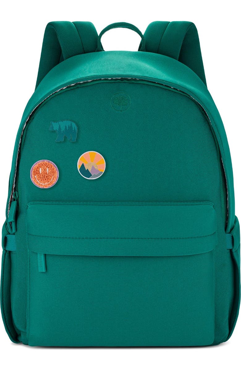 Parker Kids Co. Backpack + Patches - Explorer Set, Main, color, Peacock