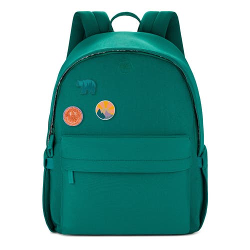 Parker Kids Co. Backpack + Patches - Explorer Set in Peacock  product