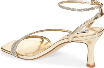 Meggie Crystal Ankle Strap Sandal