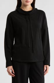 MAX STUDIO Funnel Neck Pullover