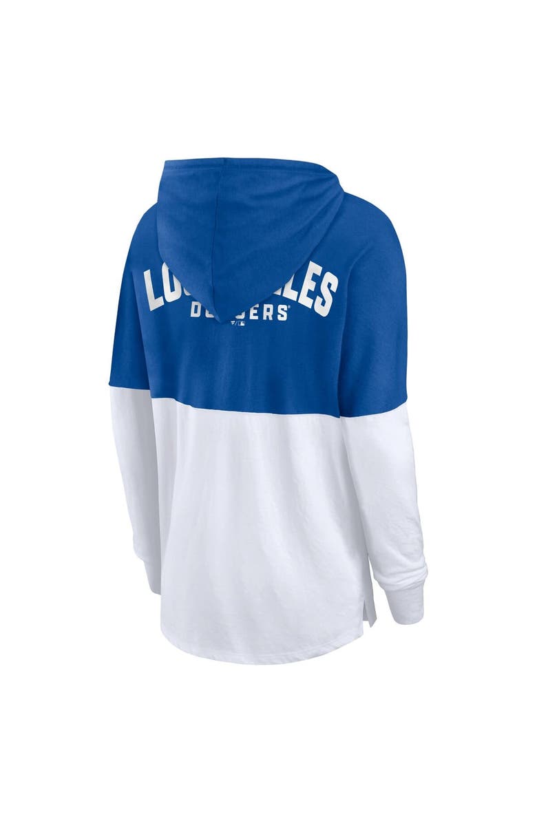FANATICS Women's Fanatics Royal/White Los Angeles Dodgers Backup Option Pullover Hoodie, Alternate, color, 