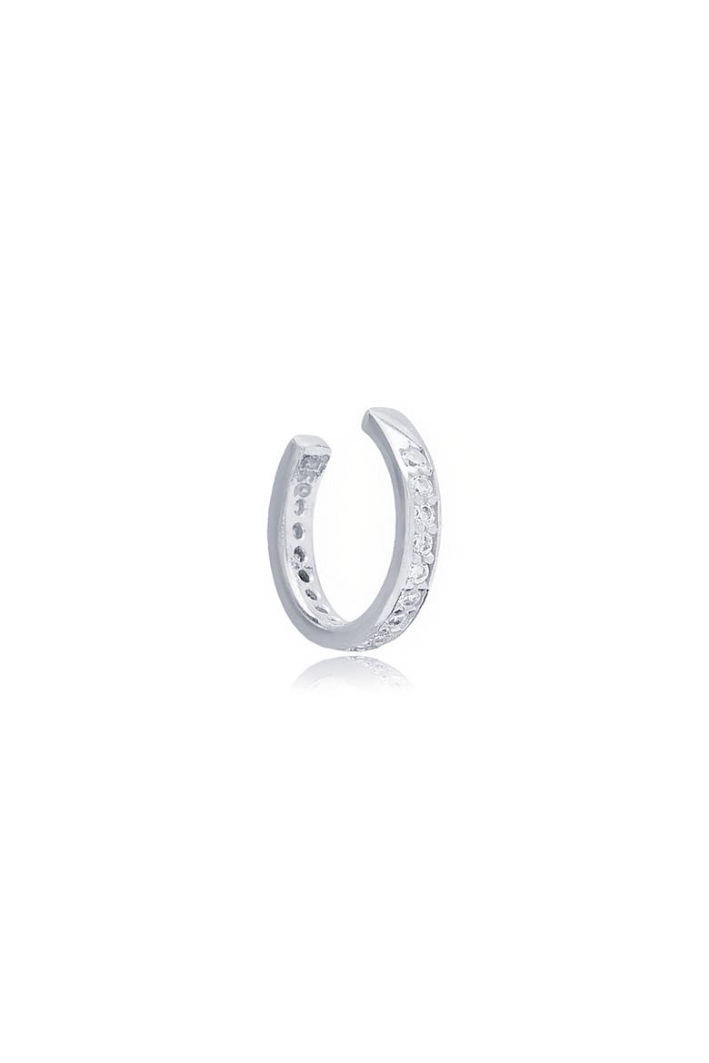 Lumen Ear Cuff, Alternate, color, Silver