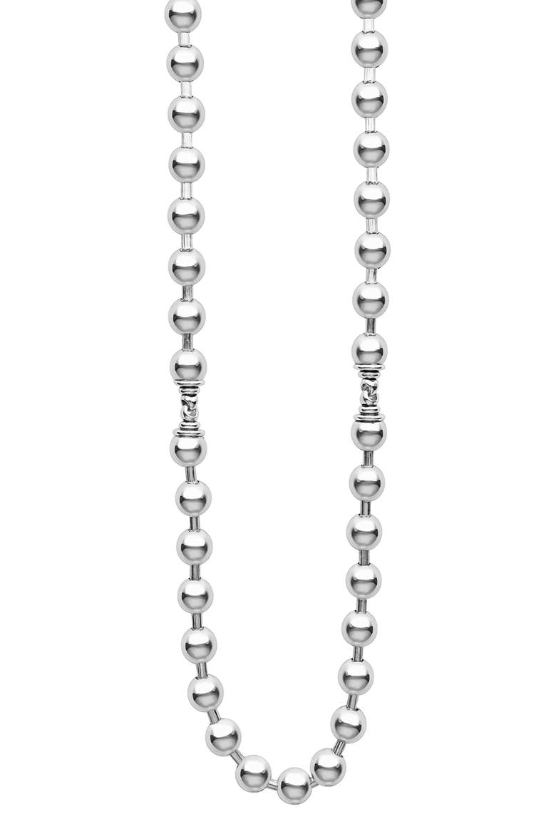 Sterling Silver Anthem 5mm Ball Chain Necklace, Alternate, color, SILVER