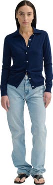 Almina Concept Button Up Knit Top