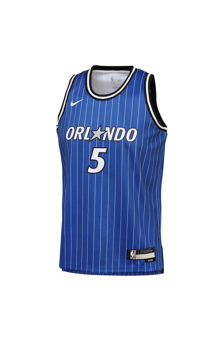 Nike Youth Nike Paolo Banchero Blue Orlando Magic Icon Edition Swingman Jersey, Alternate, color, Blue