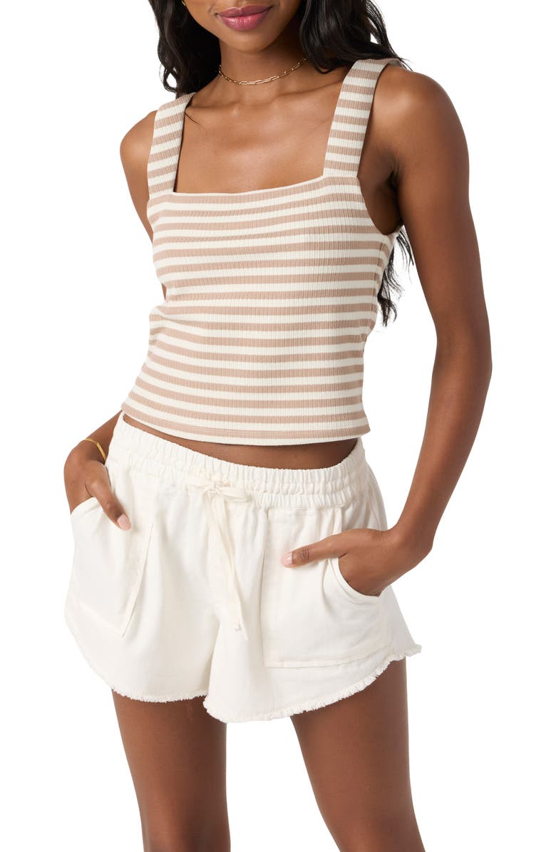 O'Neill Vanessa Stripe Tank, Alternate, color, 