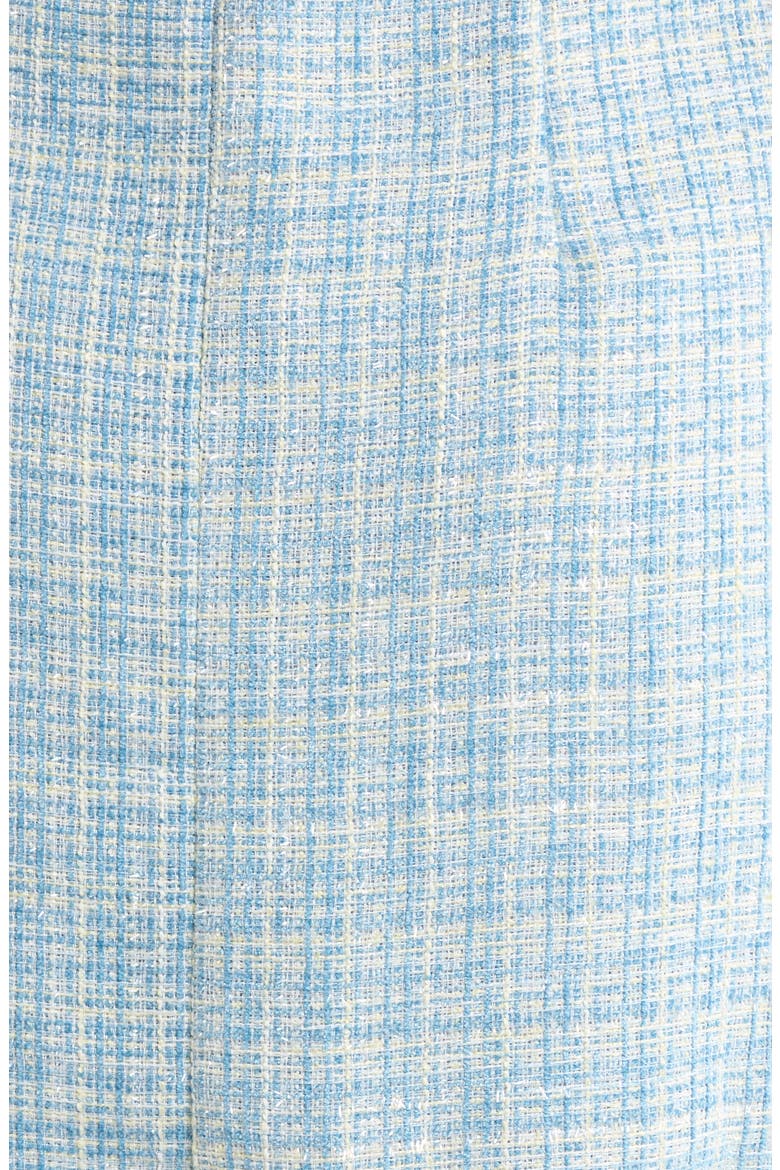Elviane Tweed Minidress, Alternate, color, LIGHT-BLUE