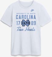 Nike Men's Nike  White North Carolina Tar Heels Legacy Stacked Established T-Shirt