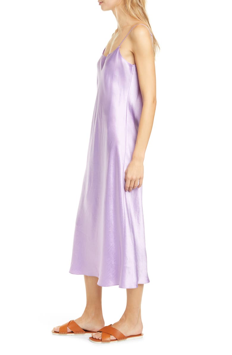 Vince Satin Midi Slipdress, Alternate, color,