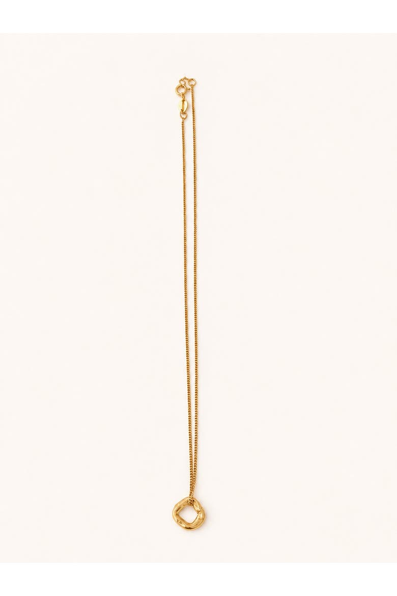 Narla Necklace, Alternate, color, Gold Plate