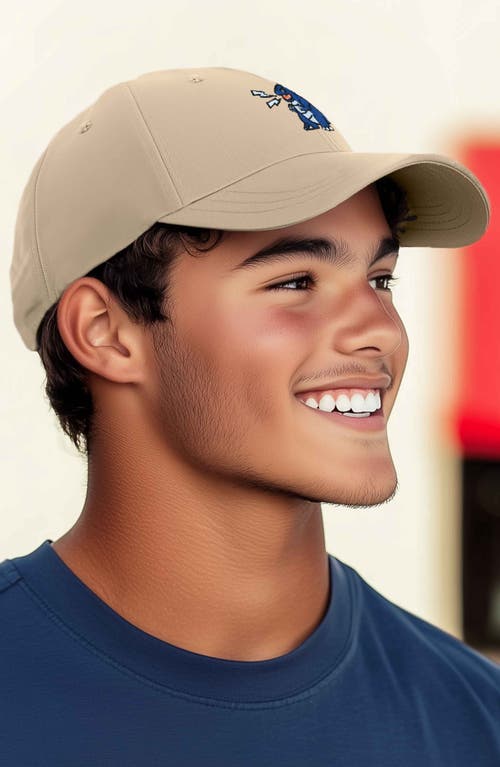 Dalix Big Lizard Cap In Khaki