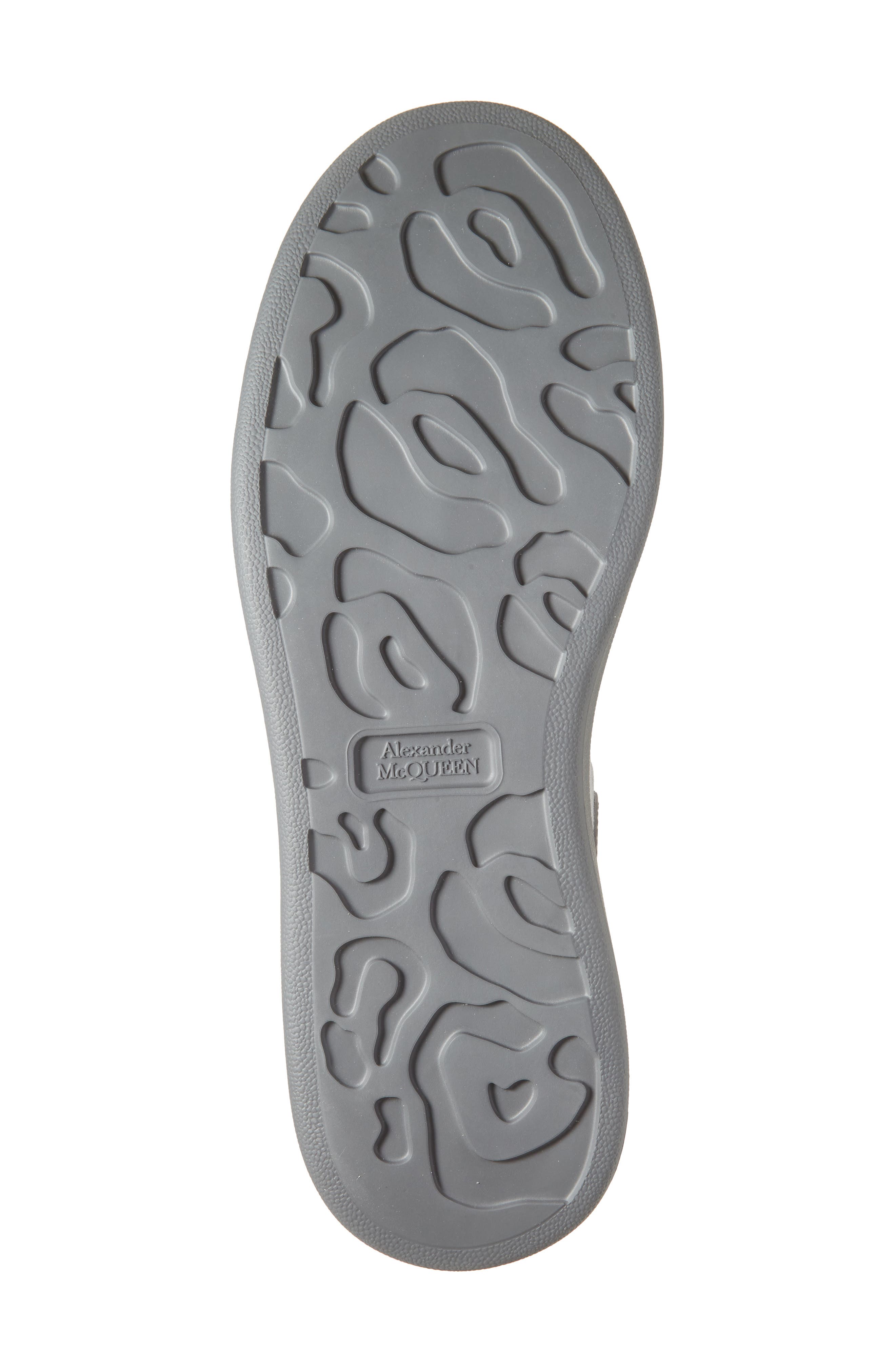 McQueen Oversize Sneaker, Alternate, color, Zinc