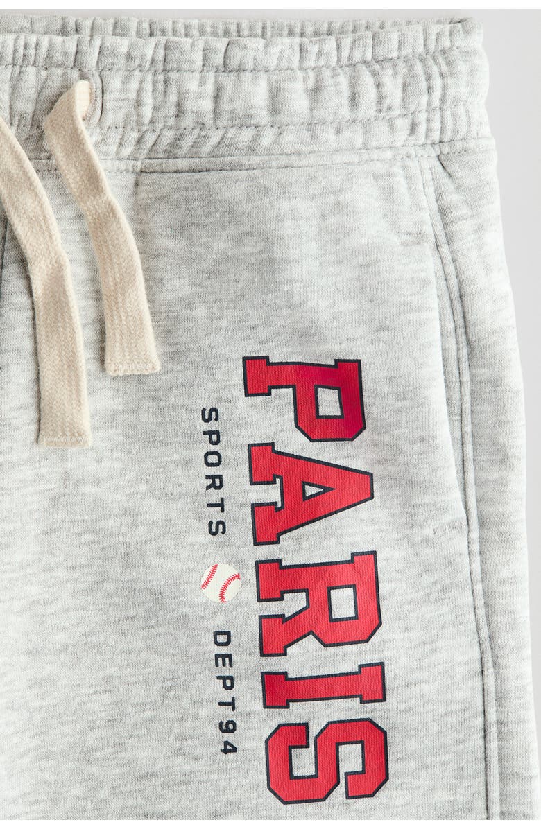 H&M Embroidery-detail Joggers, Alternate, color, 