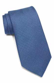 Michael Kors Canadel Mini Check Satin Tie