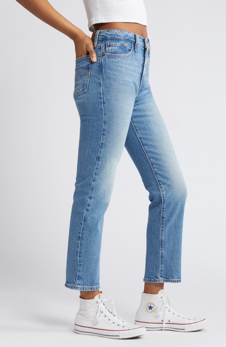 Wedgie High Waist Straight Leg Jeans