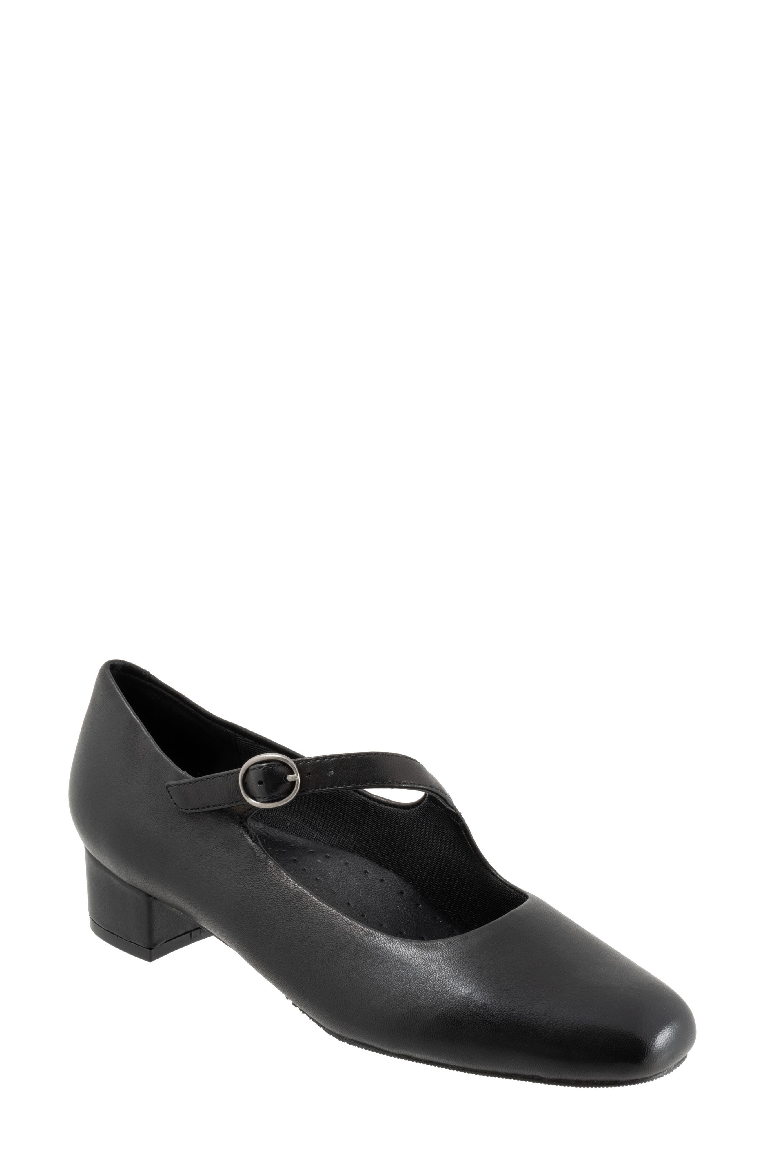 Trotters Desna Pump, Main, color, Black